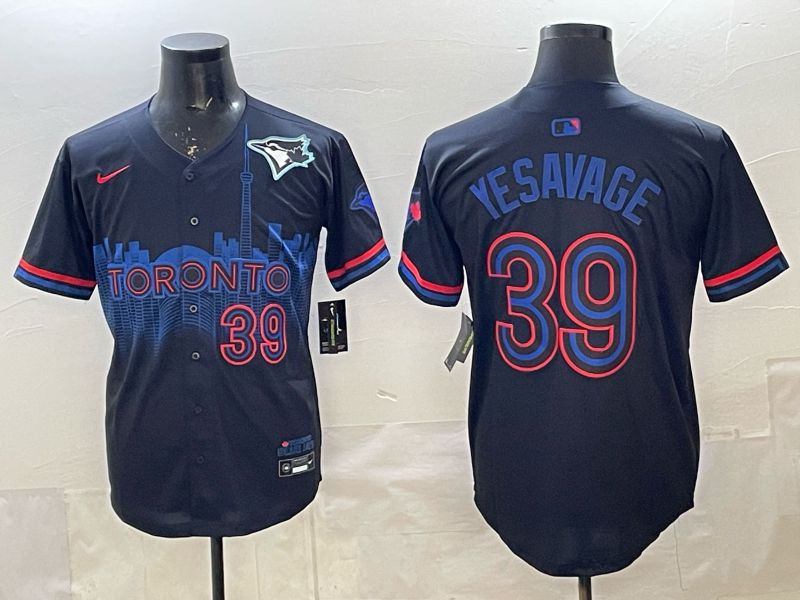 Men 2025 Toronto Blue Jays #39 Yesavage blue Game Nike MLB Jersey style 043